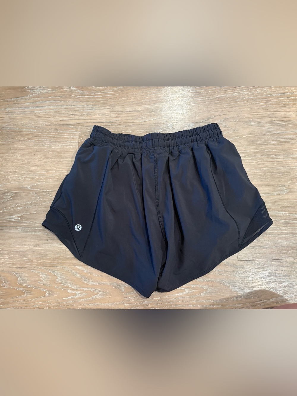 lululemon athletica Black Athletic Running Shorts